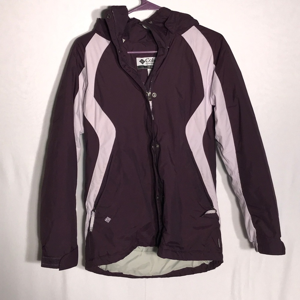 Columbia Purple Winter Coat- size small